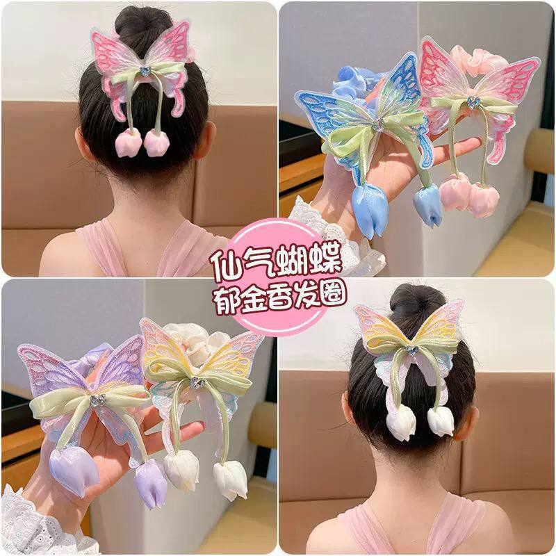 أستك أورجانزا باترفلاي وردتين شريطة