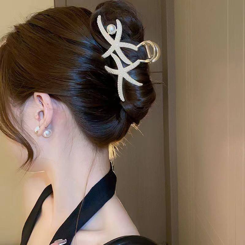 قفاش معدن نجمة البحر فصوص كريستال