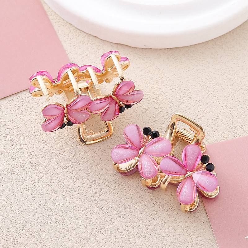 مشبك خصلة فراشتين