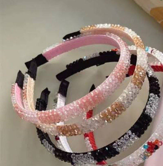 طوق كريستال 3 صفوف لونين