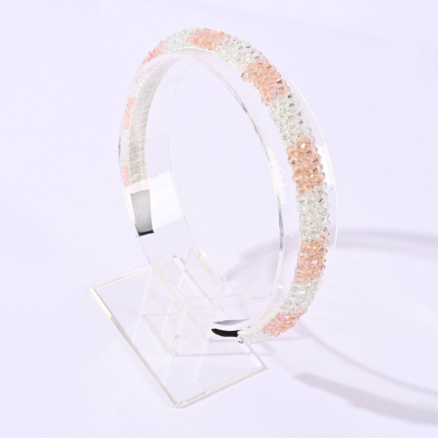 طوق كريستال 3 صفوف لونين