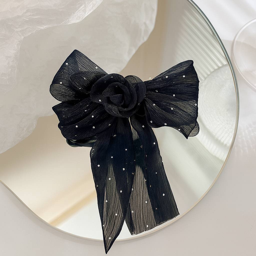 منقار وردة فيونكة أورجانزا ستراس