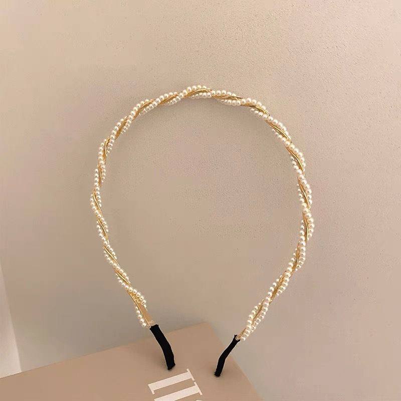 طوق لولي ابيض دبل