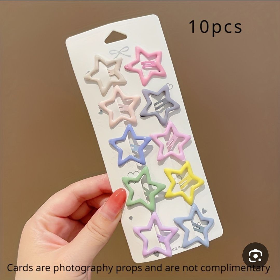 كارت نجوم أطفال 10 قطع