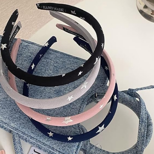 طوق مبطن نجوم جليتر