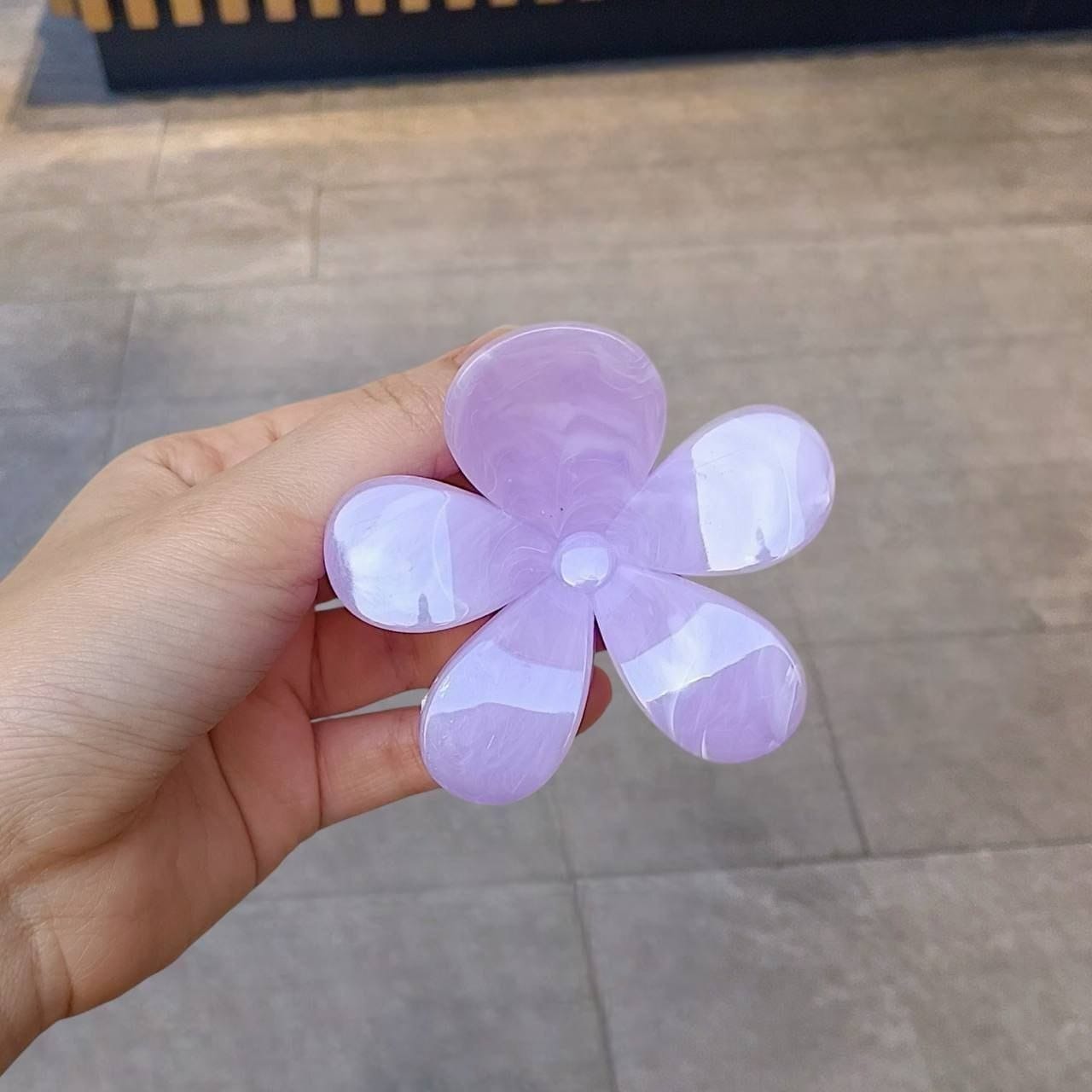 قفاش وردة ماربل أكريلك