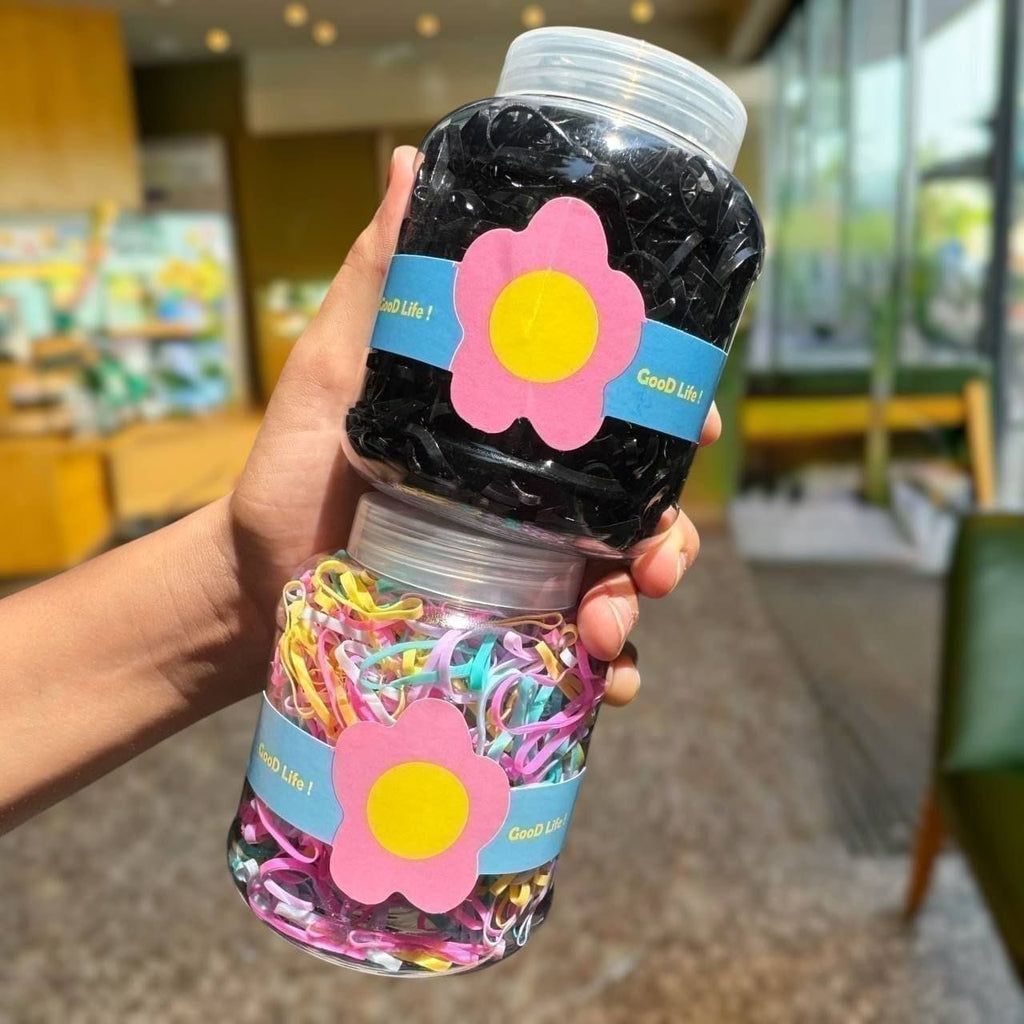 برطمان أساتك سيليكون ملونة