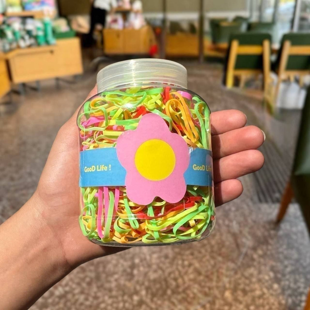 برطمان أساتك سيليكون ملونة