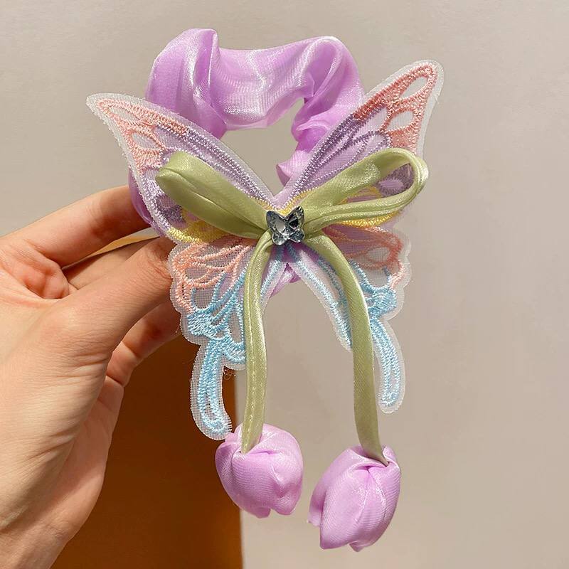 أستك أورجانزا باترفلاي وردتين شريطة