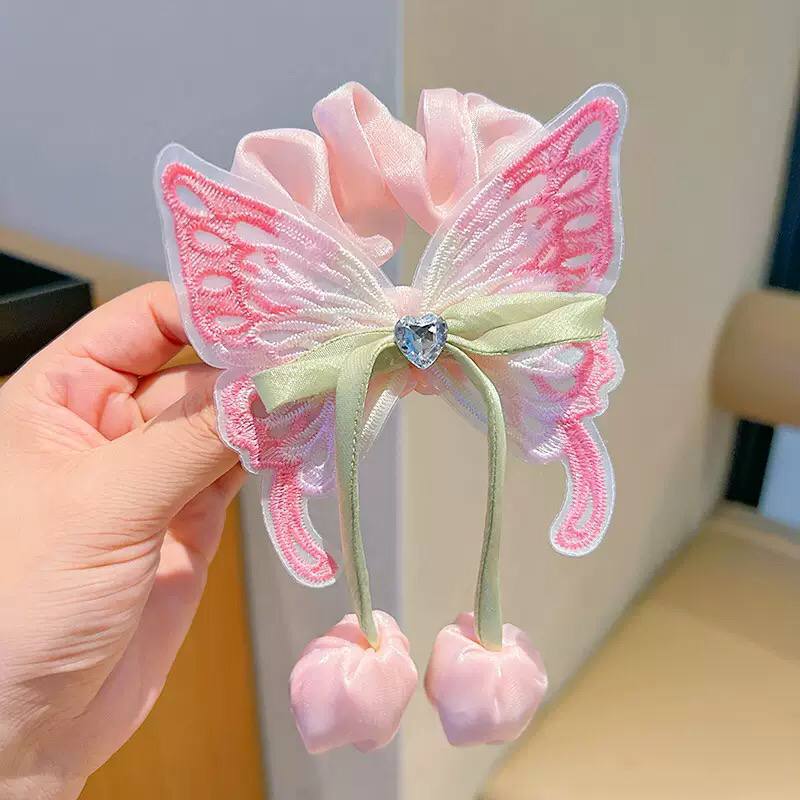 أستك أورجانزا باترفلاي وردتين شريطة