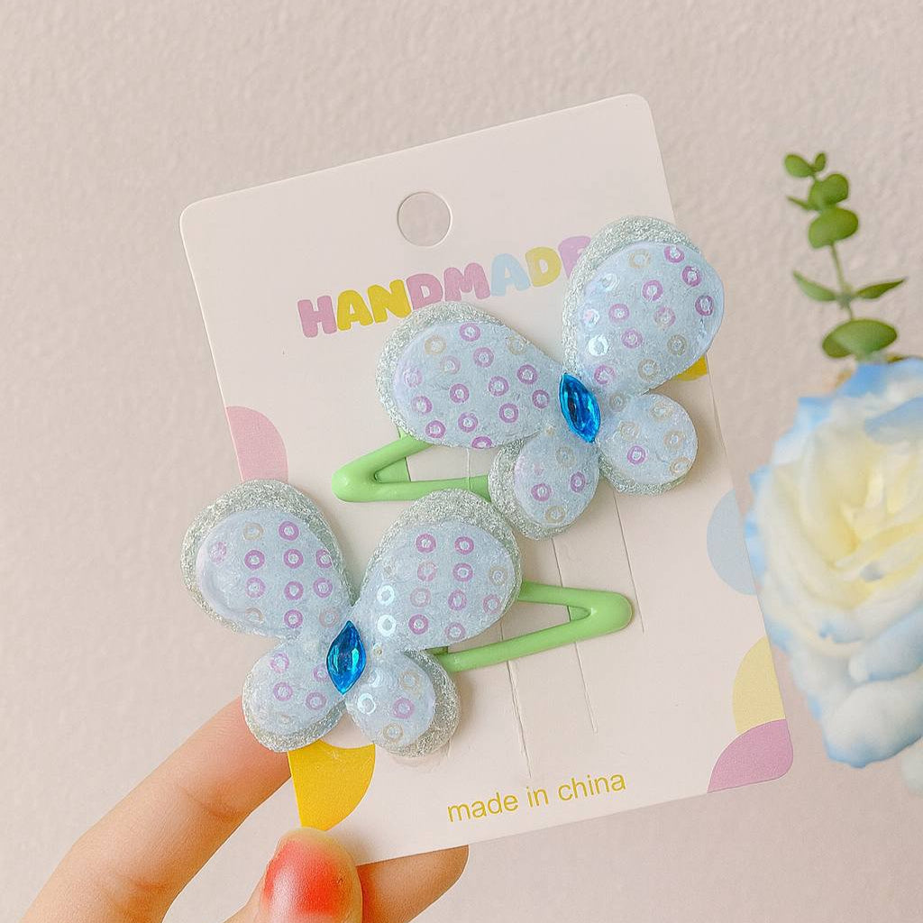 تكتاك فراشة جليتر قطعتين