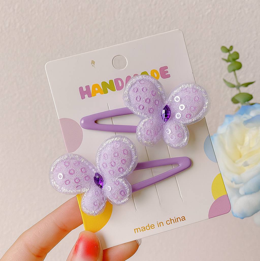 تكتاك فراشة جليتر قطعتين