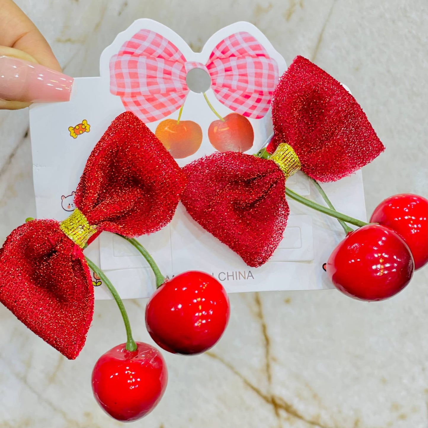 كارت منقار كريز قطعتين