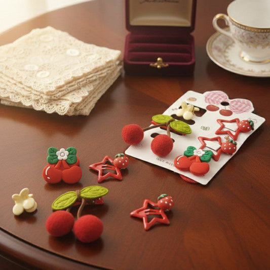 مجموعة توك كريز و فراولة 5 قطع