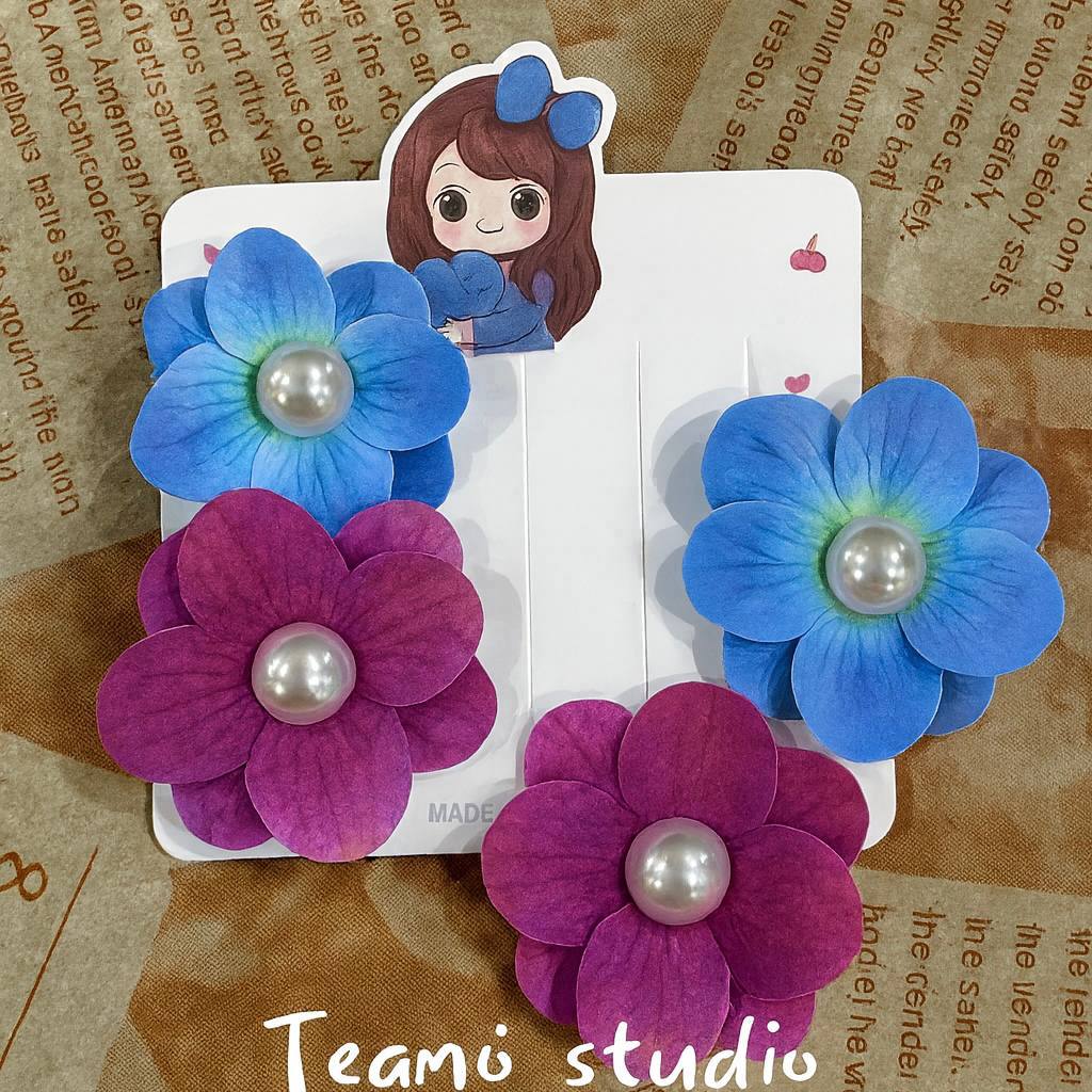 منقار وردة لولي قطعتين