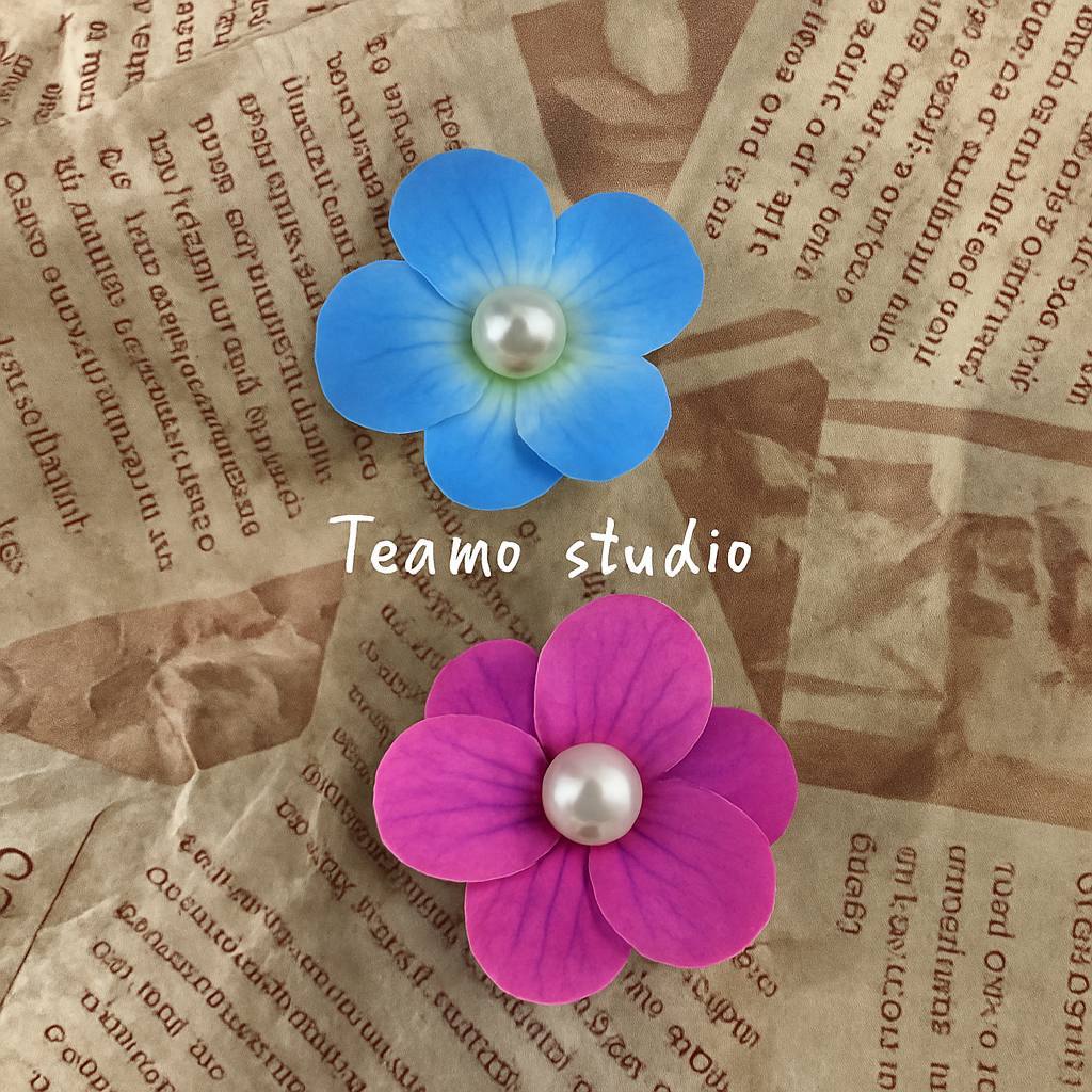 منقار وردة لولي قطعتين