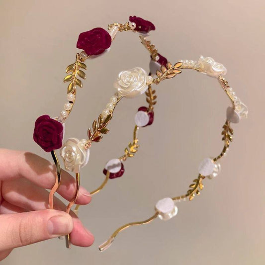 طوق معدن ورد و لولي