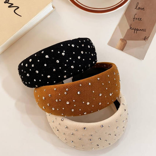 طوق ستراس عريض