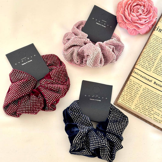 أستك قطيفة ستراس