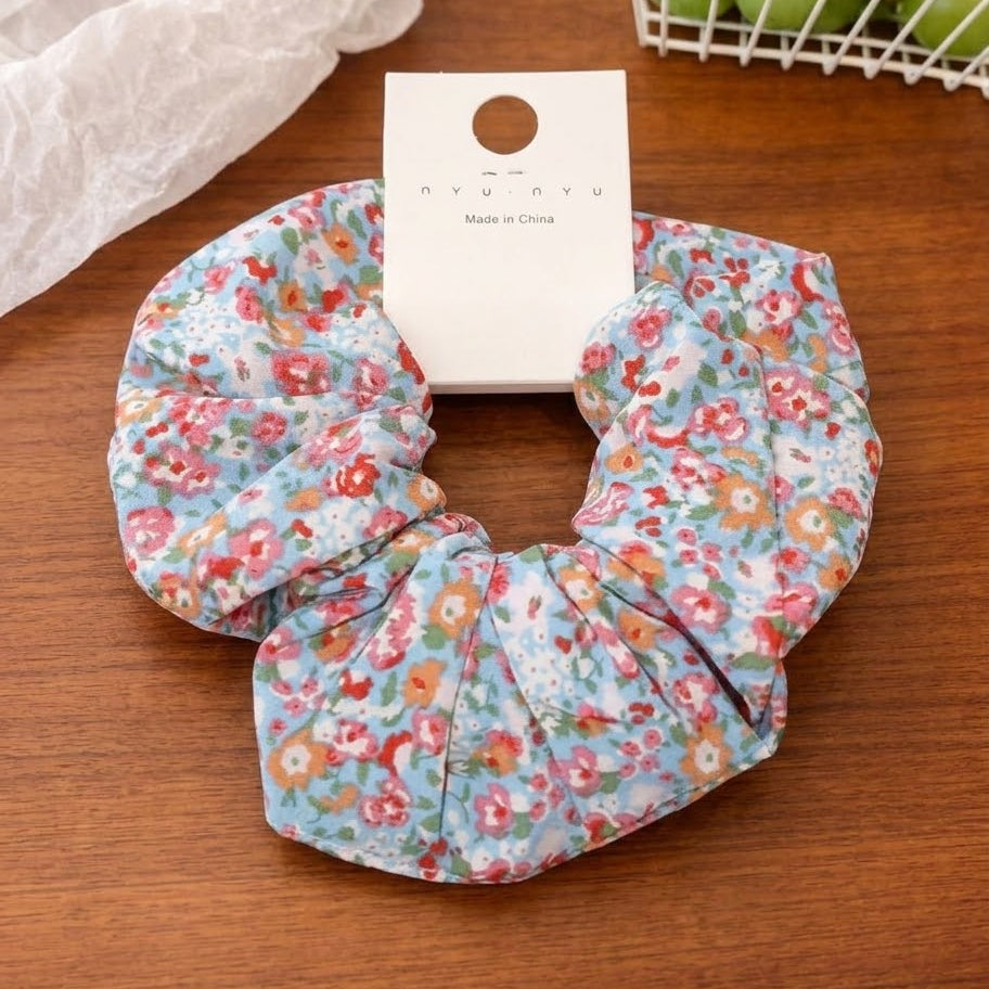 سكرانشي قماش مشجر فلاوري
