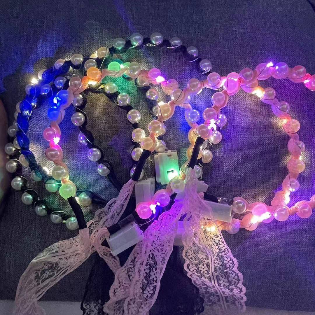 طوق لولي شريطة مضيء