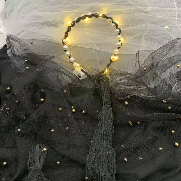 طوق لولي شريطة مضيء