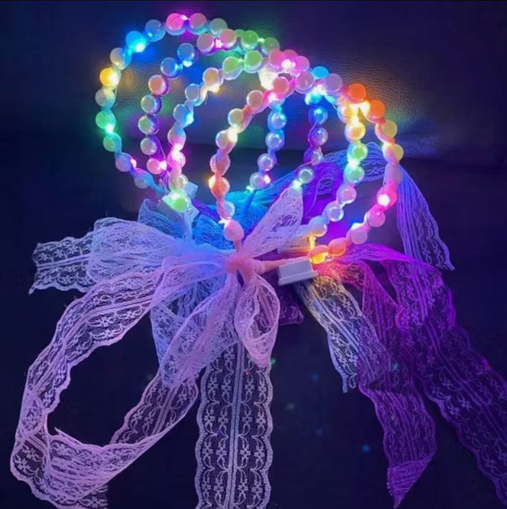 طوق لولي شريطة مضيء