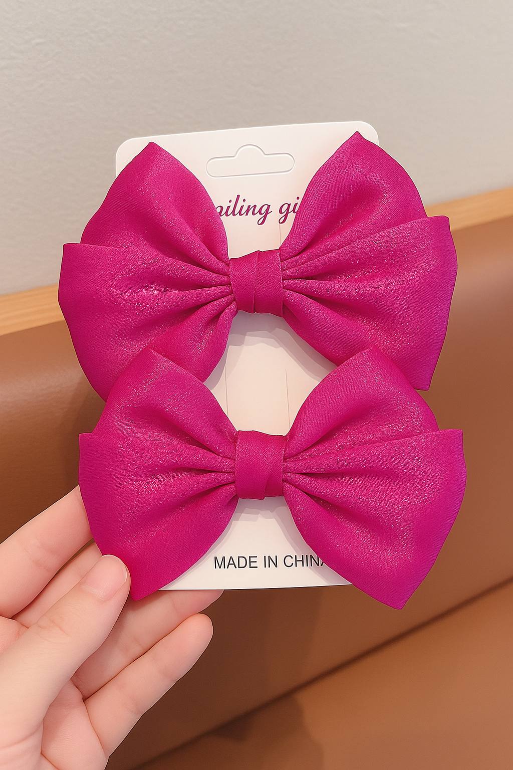 منقار فيونكة أورجانزا قطعتين على الكارت