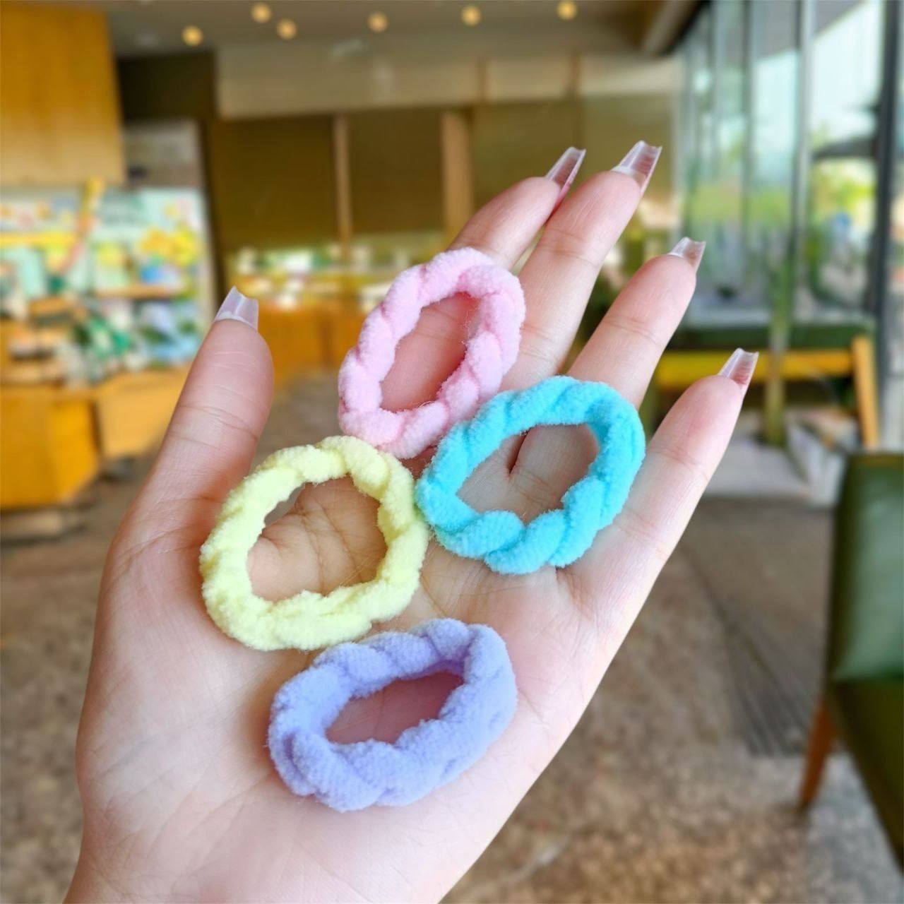 كارت استك ضفيرة الوان ٤قطع