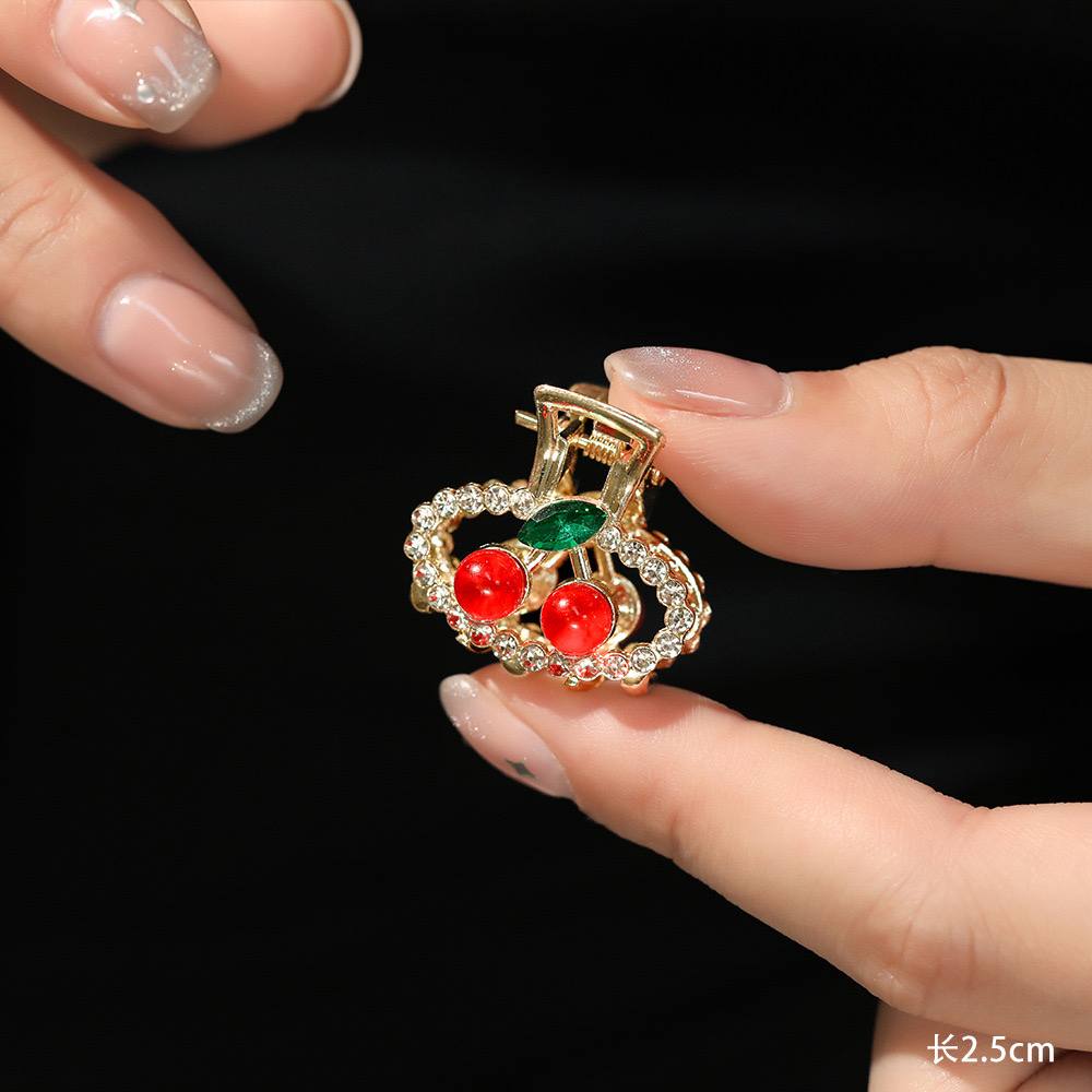 مشبك خصلة كريز معدن كريستال