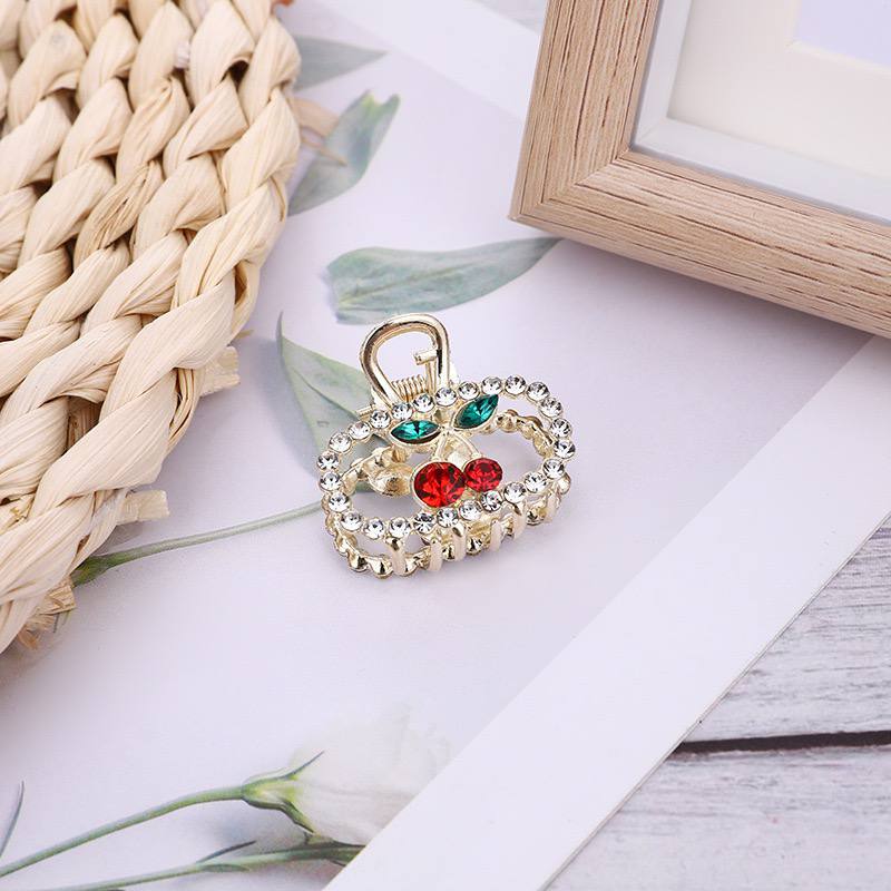 مشبك خصلة كريز معدن كريستال