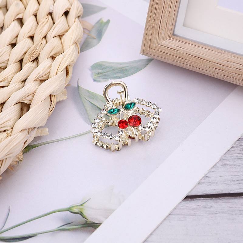 مشبك خصلة كريز معدن كريستال