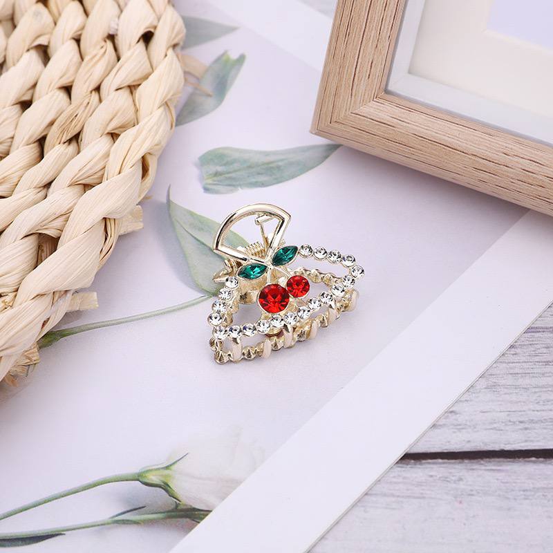 مشبك خصلة كريز معدن كريستال