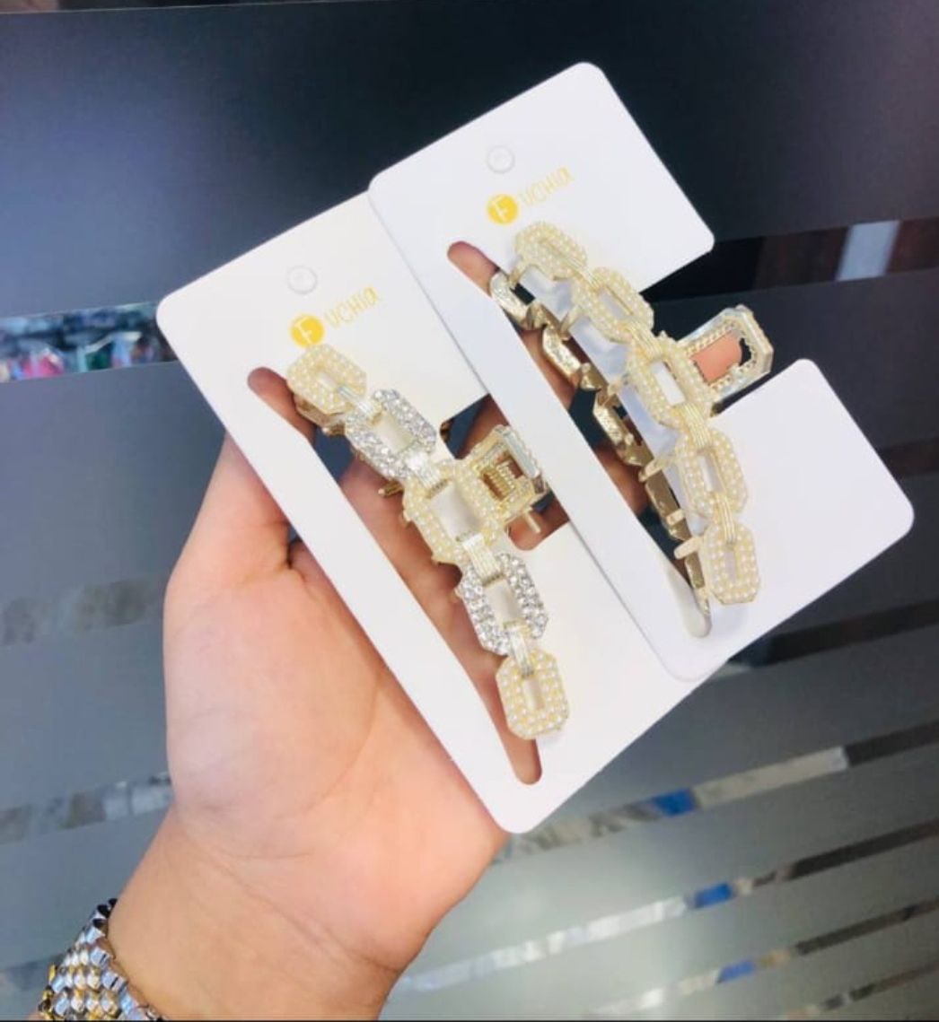 قفاش حلقات لولي كريستال