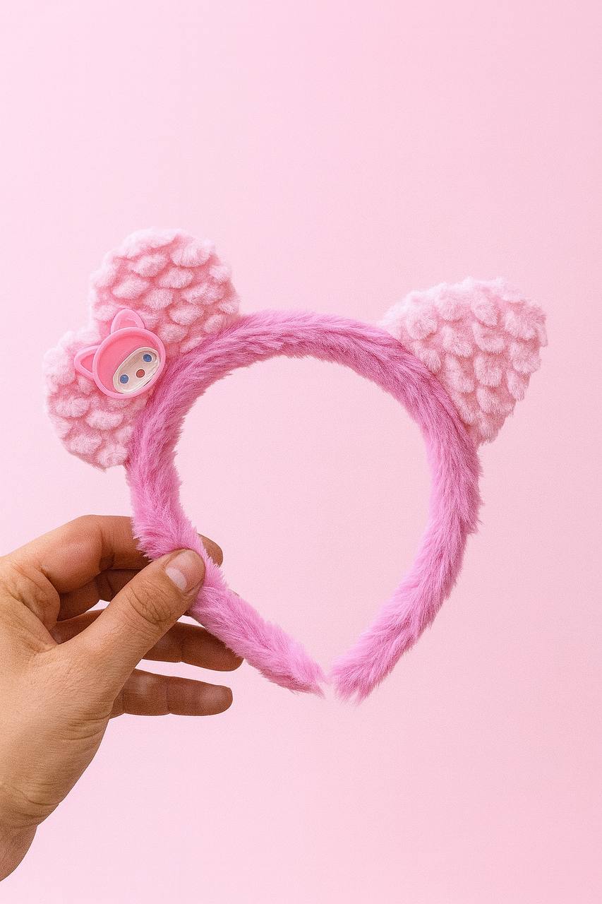 طوق فرو أشكال كارتونية