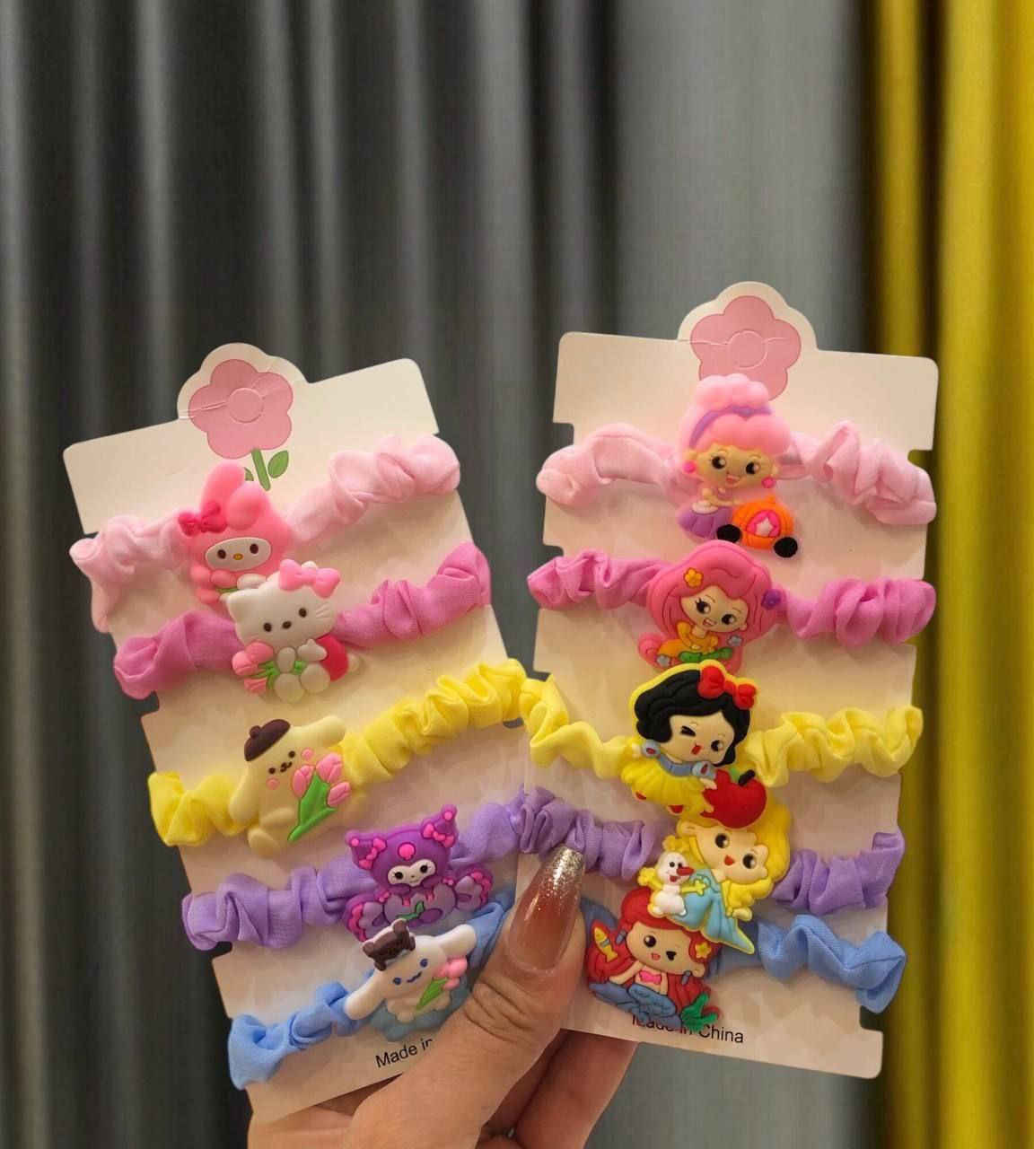 أستك أشكال كارتونية 5 قطع