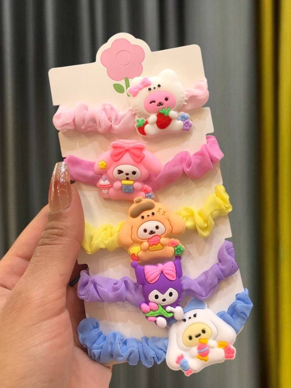 أستك أشكال كارتونية 5 قطع