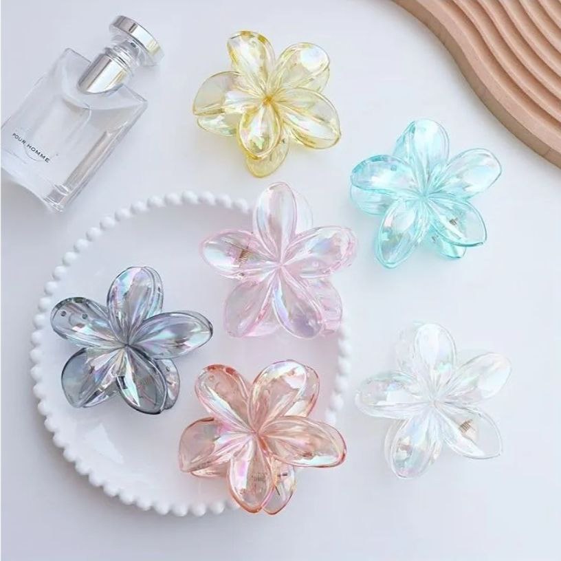 قفاش وردة شفاف