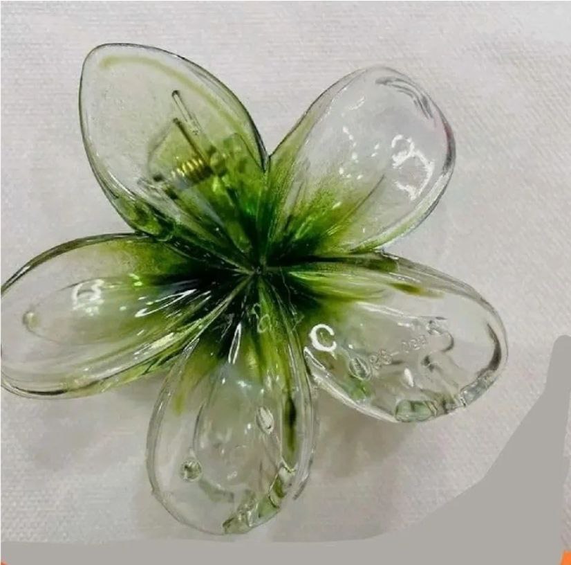 قفاش وردة شفاف